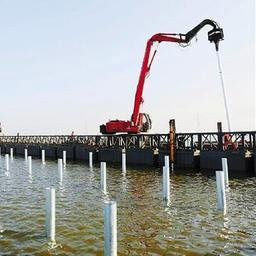 Water photovoltaic pile